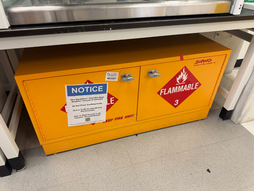 Image of SciMatCo Flammable Storage Cabinet